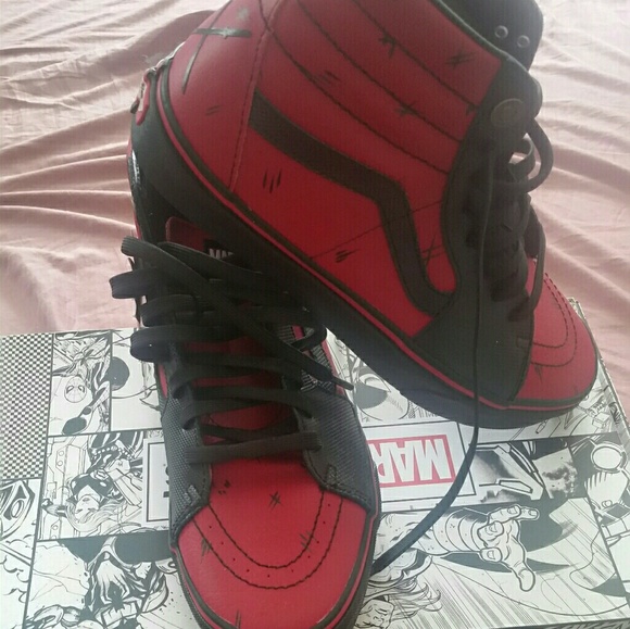 deadpool vans size 10